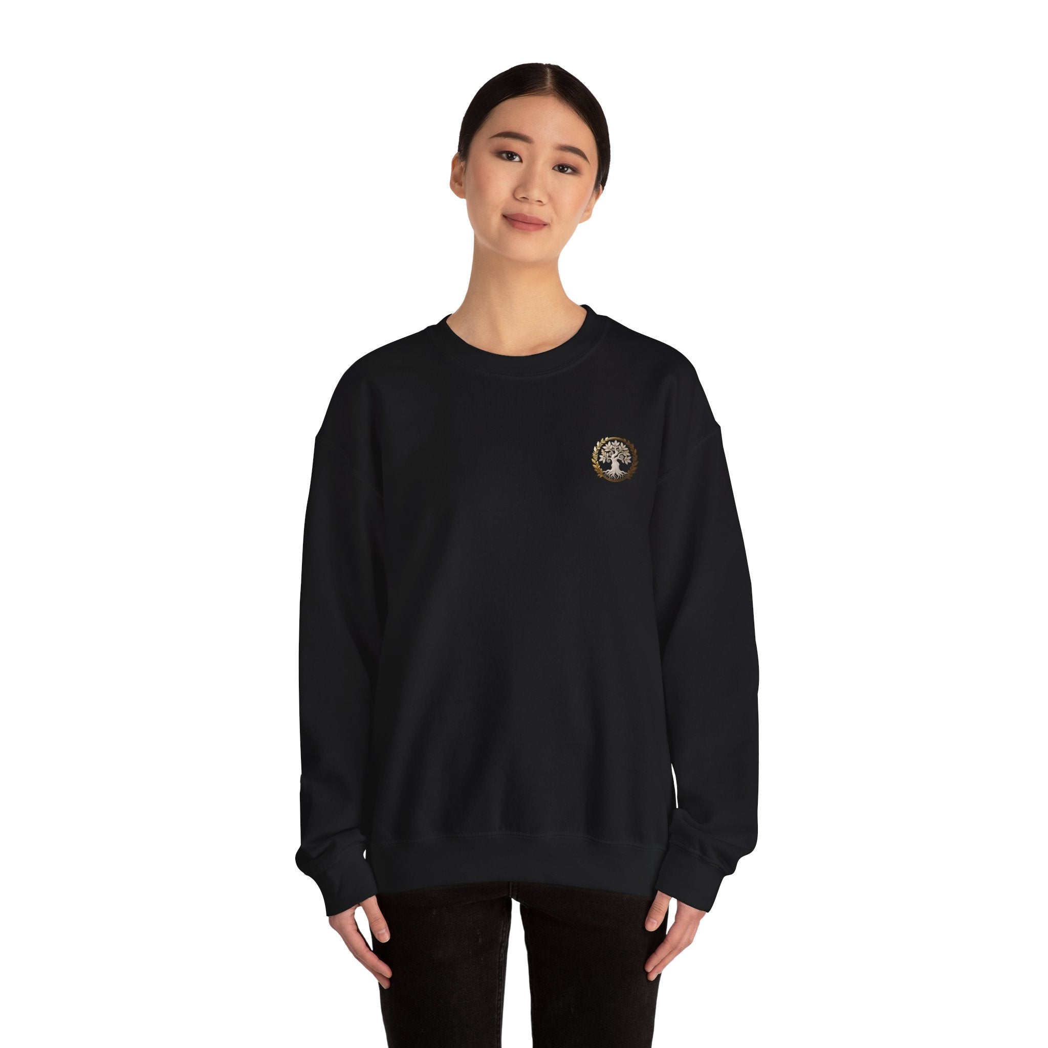 Forest Mushroom Bouquet Sweatshirt | Toadstools, Ferns, Woodland Herbs