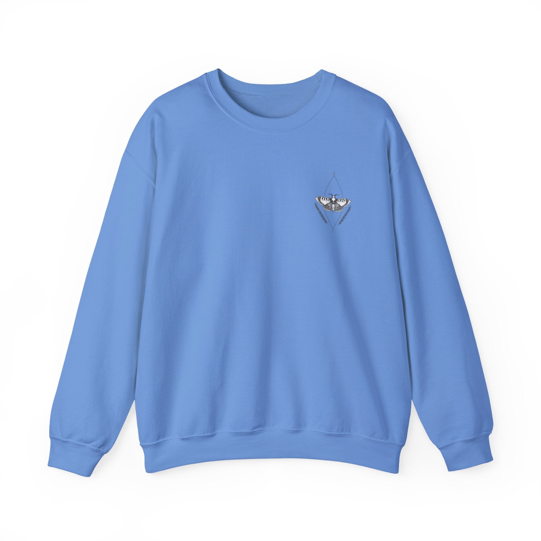 Golden Crowned Siren sweatshirt | Gothic portrait crewneck